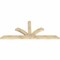 Ekena Millwork Richland Rough Sawn Timber Gable Bracket, Douglas Fir, 108"W x 45"H x 4"D x 6"F, 10/12 Pitch GBW108X45X0406RIC00RDF - alternate 5
